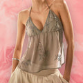 Adorable Beige Top - Y2K Trendy Vintage