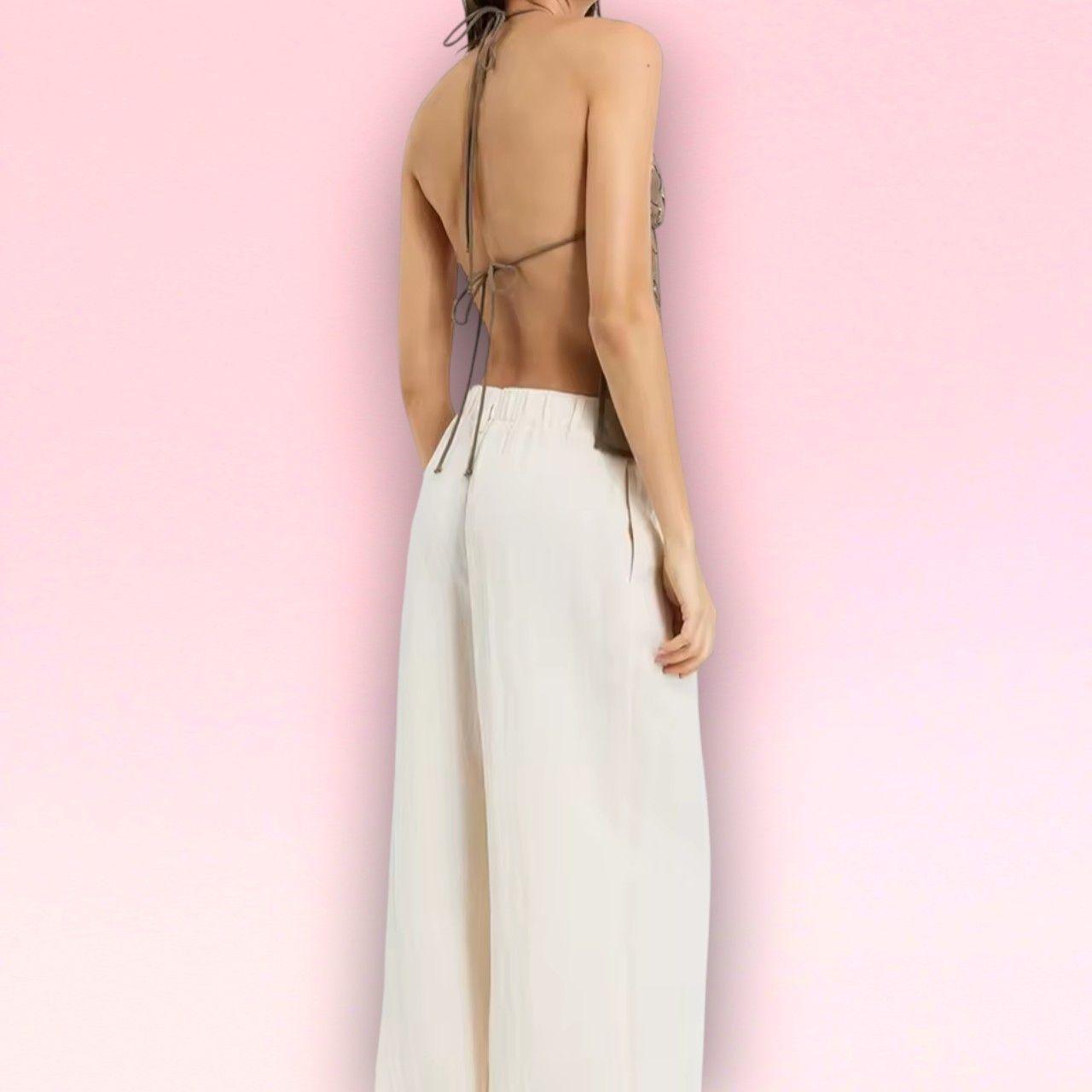 Adorable Beige Top - Y2K Trendy Vintage