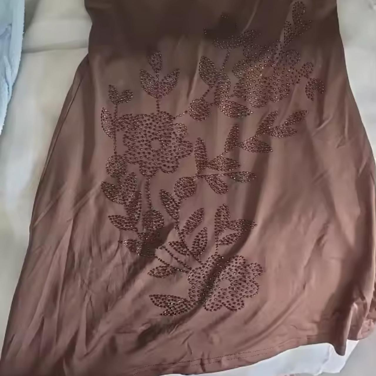 Mocha Sparkle Mini Dress