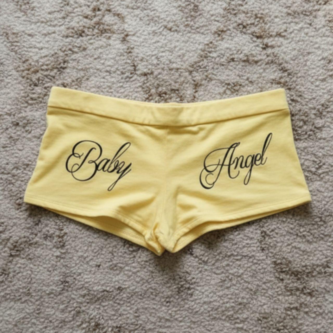 Baby Angel Yellow Shorts